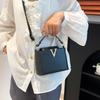 Women Simple Solid Color Versatile Casual Crossbody Box Bag For Daily Commute