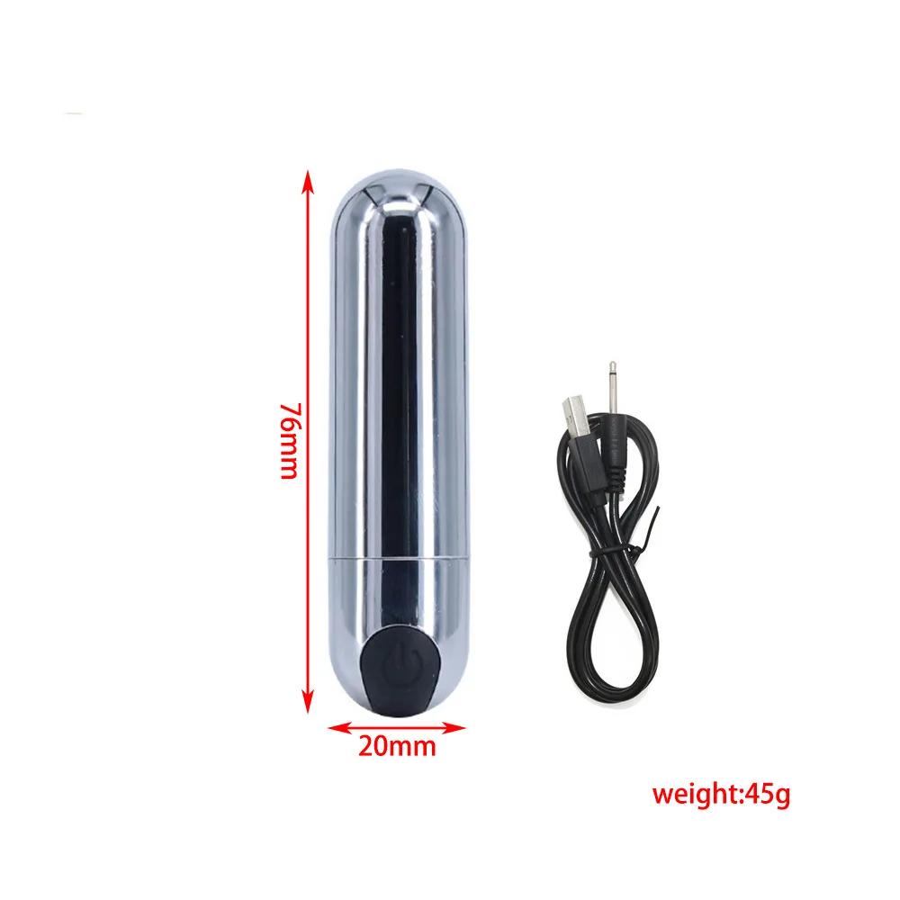 Mini Vibrators Female Waterproof Clitoral Nipple Masturbator Vaginal Massager Bullet Vibrator Sex Toys for Woman Adult Supplies