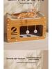 TV Style Cat Scratching Board and Bed: Durable, Debris-Free, Scratch-Resistant, All-in-One Cat Nest Toy