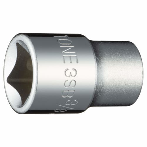 Tone 3SB-12 6-Point Socket, 9.5mm (3/8") Drive, 3/8" Width