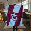 1PC Trabzonspor FC Print Flannel Blanket, High Quality Comfortable for All Seasons, Home Decor, Warmth and Comfort, Perfect for Christmas Gifts228