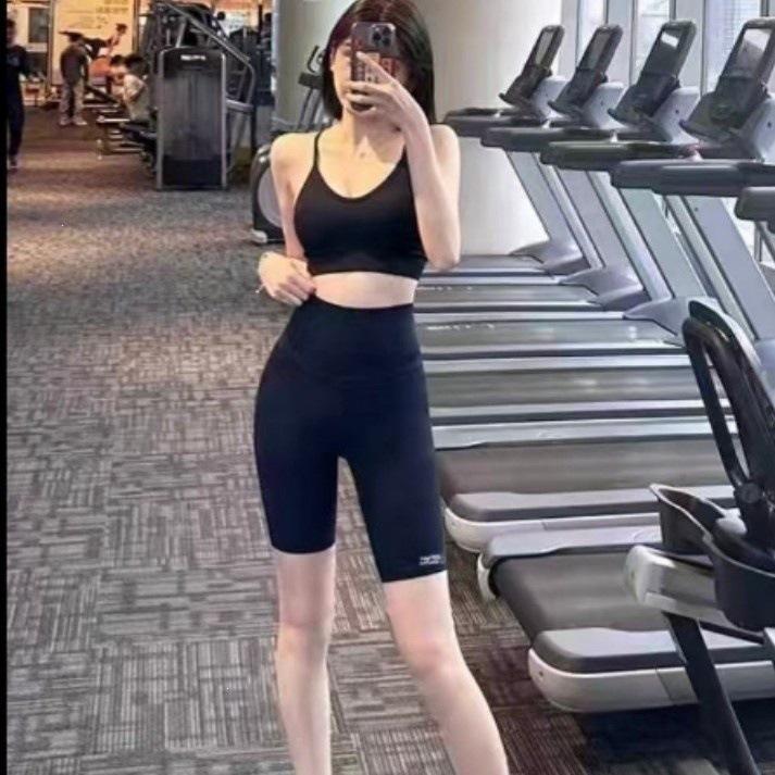AL* Summer High-Waisted Cycling & Yoga Butt-Lifting Tummy-Control Shark Pants