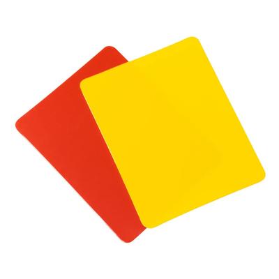 A-ITEM Yellow Card & Red Card Soccer Futsal Referee Referee