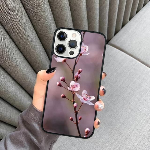 Flor ciruela flor Phone Case For For iPhone 17 Air 16 15 11 12 13 14 Pro Max Plus coque