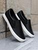Men's Lightweight Slip On Loafers Stain Resistant Soft Sole Casual Flats Stylish Business Comfort Shoes