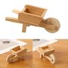 Dollhouses Furnishings Cart Model Life Scene for Living Room Kitchen Decoration Wheelbarrow Craft Miniature Decors