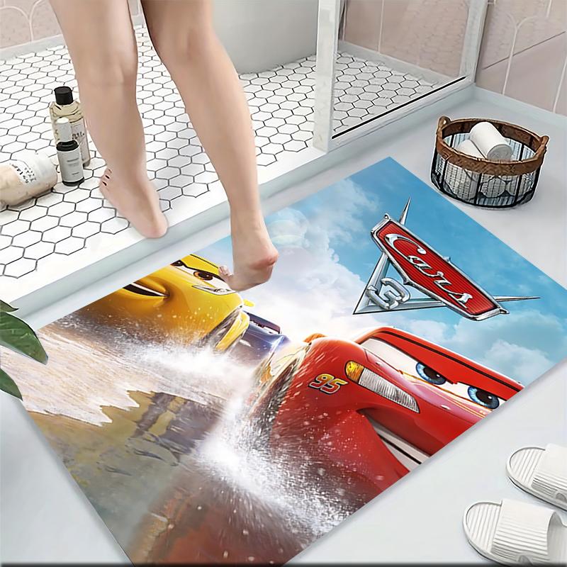 Cars Adventure Carpet Rug Soft Washable Antislip Home Living Room Sofa Mats Personalized Christmas Rug