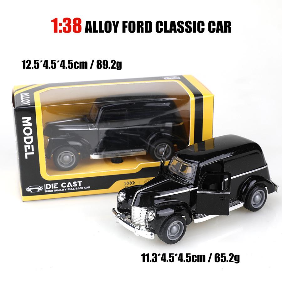Norson 1:38 Classic Retro Vintage Pickup Truck Alloy Toy Car for Children