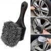 Car Wheel Cleaning Brush Detail Brush Short Handle Tire Rim Washing Brush Vehicles Cleaning Maintain Accessories Set For Auto In