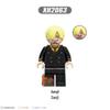 Anime Series Pirate Building Blocks Figure Toy - Roger, Zoro, Sanji Model X0356