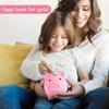 Piggy bank, unbreakable plastic money box, money box for girls and boys, medium-sized piggy banks