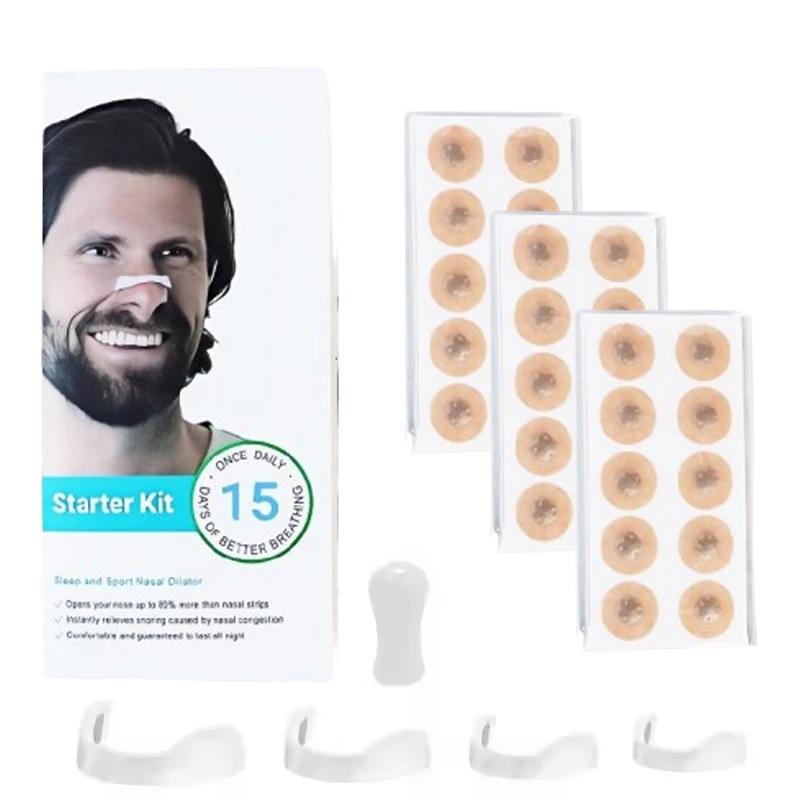 Anti Snoring Nose Vents Nasal Dilator for Better Sleep Snore Relief Breathe Easy Nasal Strips Sports Breathing Aid for Adults
