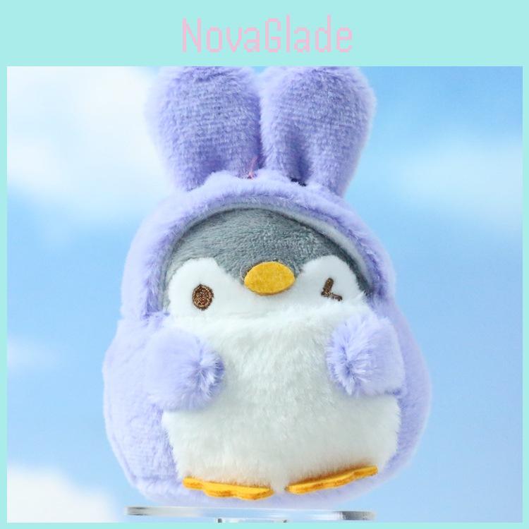 Adorable Penguin Plush Keychain Cute Cartoon Doll Soft Toy For Bags And Accessories