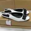 Fashion Shoes for Women  Comfortable Shallow Female Footwear Peep Toe Slingbacks Back Strap Casual Slip On Ladies Flats