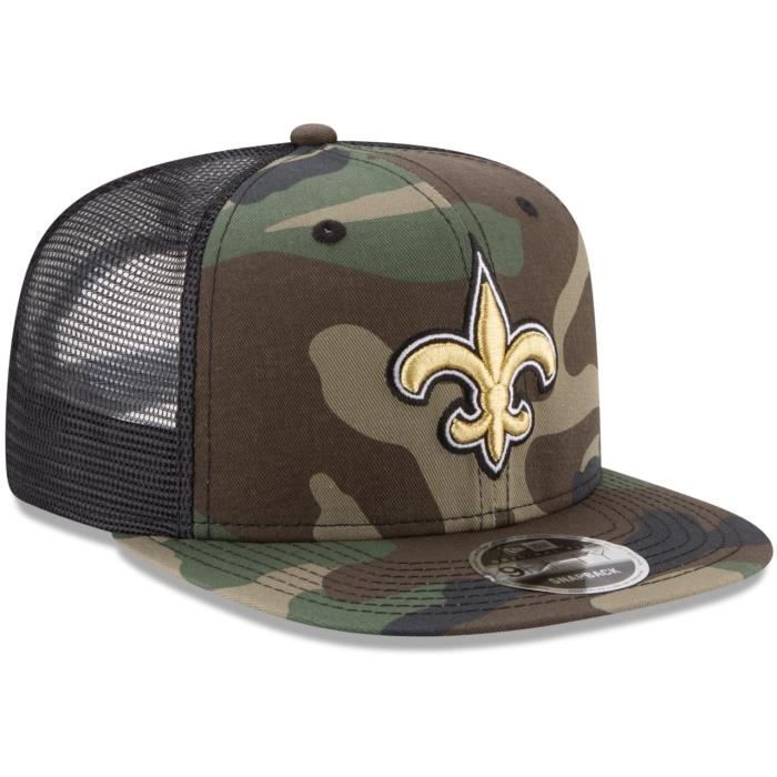 New Era 9Fifty Mesh Snapback Cap New Orleans Saints wood