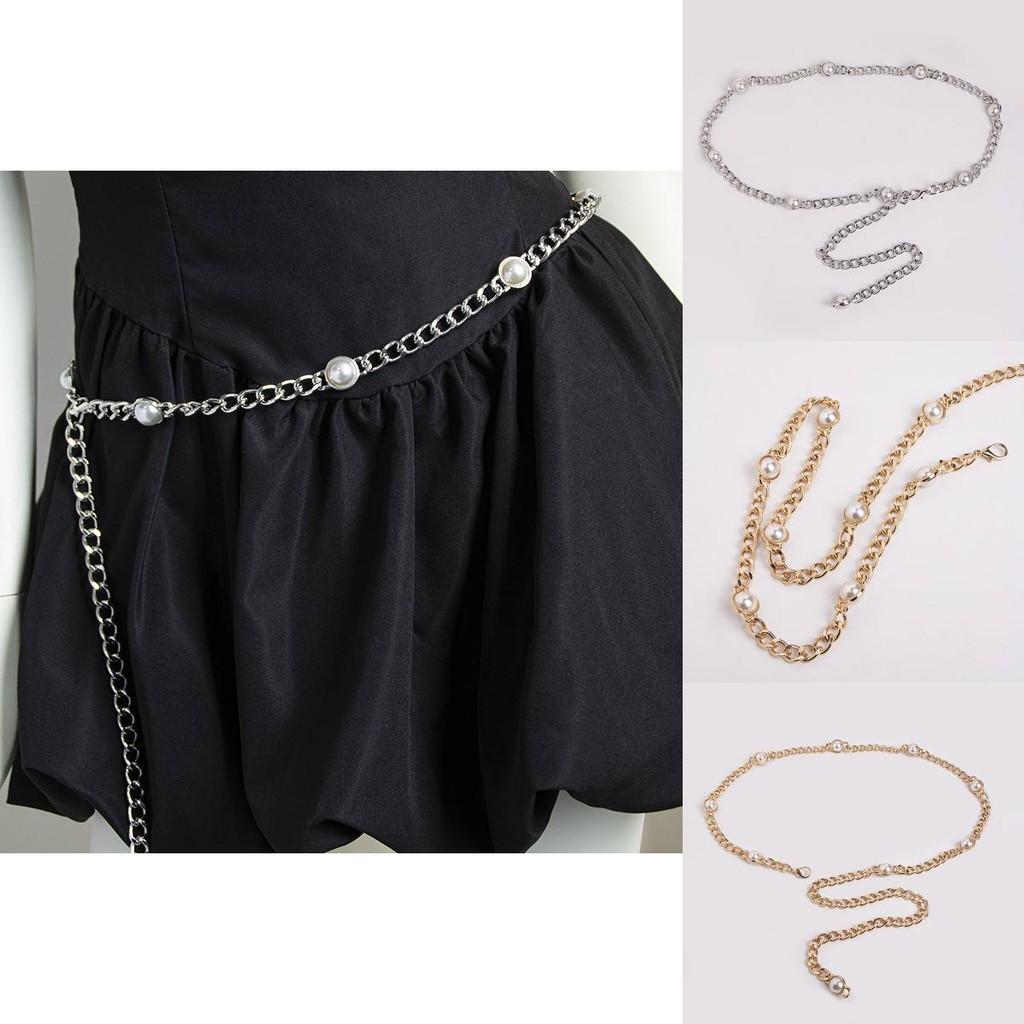 Elegant Pearl Waist Chain For Women With Lobster Clasp Perfect For Summer Fashion Accessory