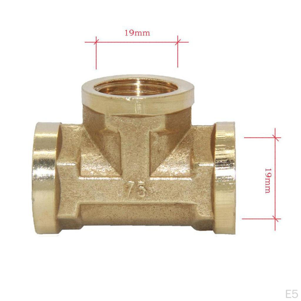 1/2 '' Brass Thread Fitting Coupler Plug DN15