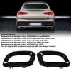 Car Exhaust Tip Cover Trims Bezel Fit For Benz GLC GLE GLS‑Class X253 C253 W167 V167 C167 X167 AMG Line 2020‑2025 For Car