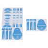 30Pcs Mobile Phone Vacuum Cleaner Dust Removal Sticker Screen Protective Film