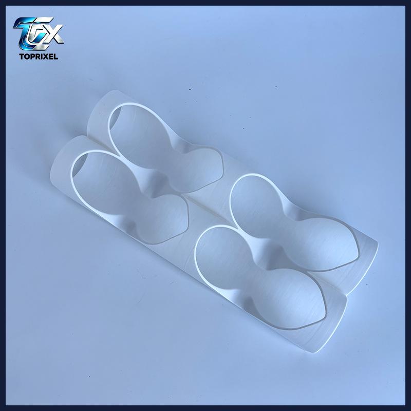 TOPRIXEL Under-Cabinet Wrap Storage Rack: 3D Printed Holder for Kitchen Paper & Foil Rolls