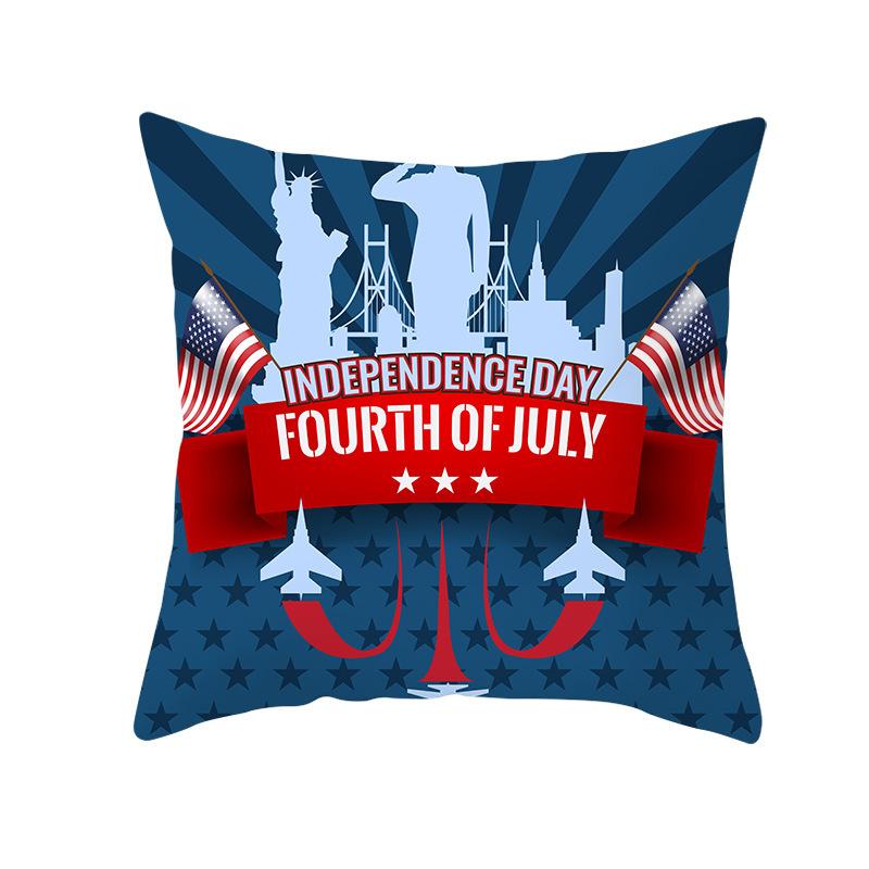 Kissenbezug Pfirsichhaut Bedruckt Rote und Blaue Buchstaben Kissenbezug Zuhause Wohnzimmer Sofa Kissen