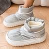Fashion Women's Waterproof Down Cotton Padded Shoes Warm Plush Thick Bottom Snow Boots Women 2025 Platform Non-Slip Winter Ankle Boots