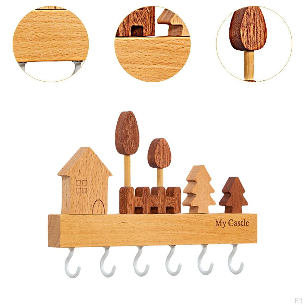 Key Holder Wall Mount Hanger for Doorway Garage Farmhouse Entryway