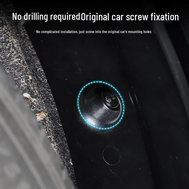 Xiaomi YU7 Rear Mudguard: No-Drill Anti-Mud-Sand Tire Liner Accessory