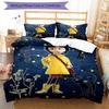 3pcs Coraline (5) Design Cover Set - HD Printed Bedding with 1 Cover and 2 Pillowcases - Perfect for Home and Dorm Decor