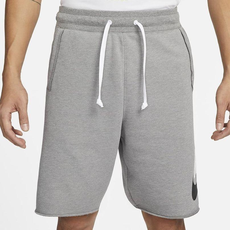 Nike As Nike Sportswear Spe Ft Alumni Short Logo 'Grey' Men's DM6818-029