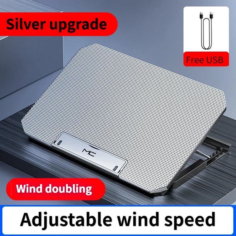 17inch Gaming Laptop Cooler Fan Led Screen Two USB Port 2600RPM Laptop Cooling Pad Notebook Stand For Laptop fan cooler