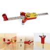 3 In 1 Woodworking Marking Gauge Parallel Line Scriber Arc Line Drawer Height Gauge Inch Measuring Tool