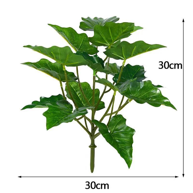 Artificial Plant Turtle Back Leaves Green Dill Leaf Small Fake Plant Living Room Office Desk Balcony Decoration Home Garden Deco