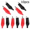 10 Stück Isolierte Klemmen Elektrische Testklemmen 5A Batterieklemmen