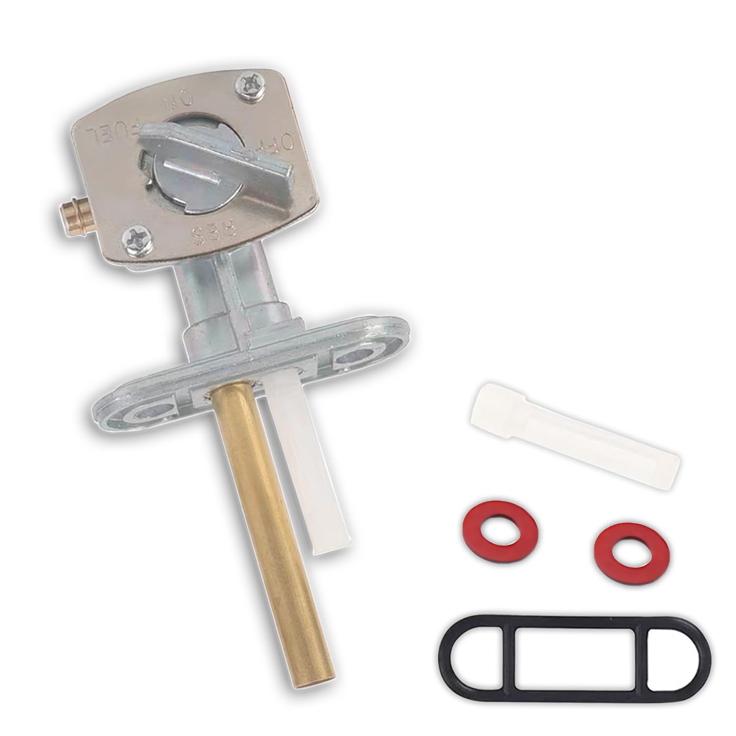 YONGDING Motorcycle Fuel Cock, Gasoline Cock, Fuel Cock, Valve Switch, Fuel Tank Valve, Negative M10