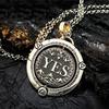 Rotating Decision Coin Necklace Vintage Copper Jewelry Adjustable Clavicle Chain Accessory For Men And Women