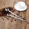 2Pcs 1 Tablespoon 2 Tablespoon Coffee Scoop Stainless Steel Long Handle Measuring Spoon 1 tbsp 2 tbsp Measuring spoon 15 ml 30 ml Coffee Scoop for