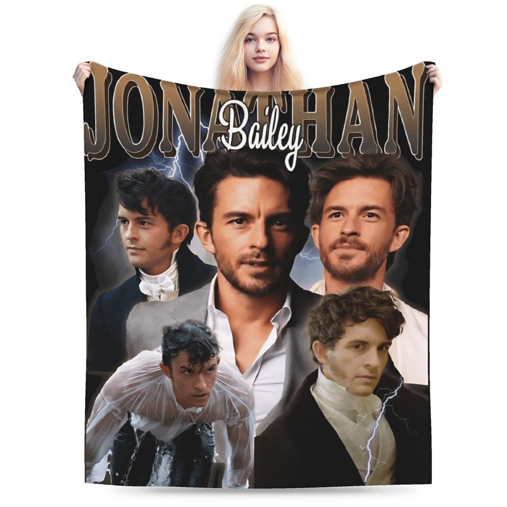 Jonathan Bailey Blanket  Warm Funny Plush Bedding Throws For Child Outdoor Flannel Bedspread Bed Cover