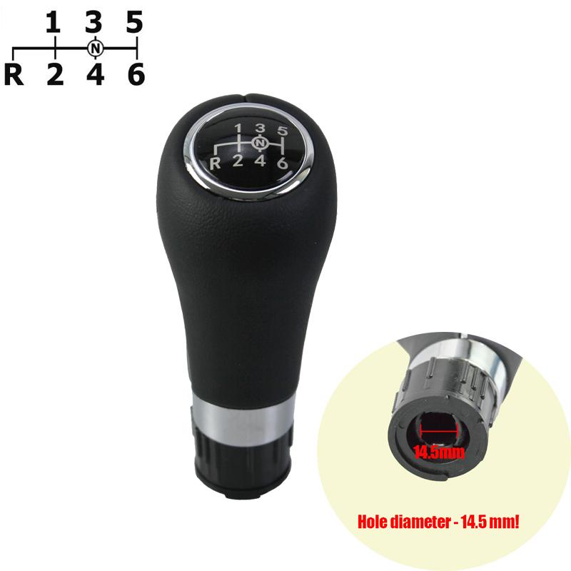 For Mercedes/Benz C-Class W203 W204 W209 E-Class W212 A207 C207 GLK-Class X204 6 Speed Manual Car Shift Gear Stick Knob 14.5mm