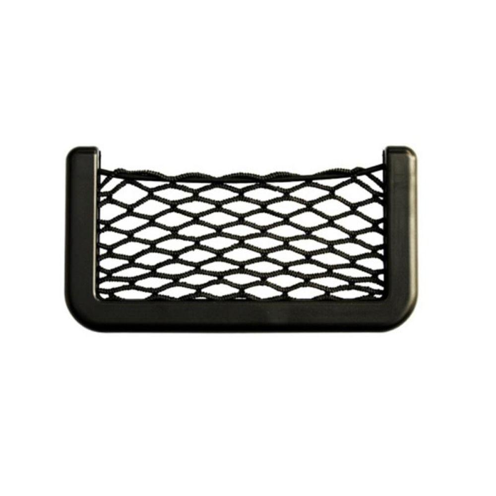 Flexible Nets Seat Back Phone Holder Back Sundries Pocket Car Storage Bag Car Mesh Net Holder