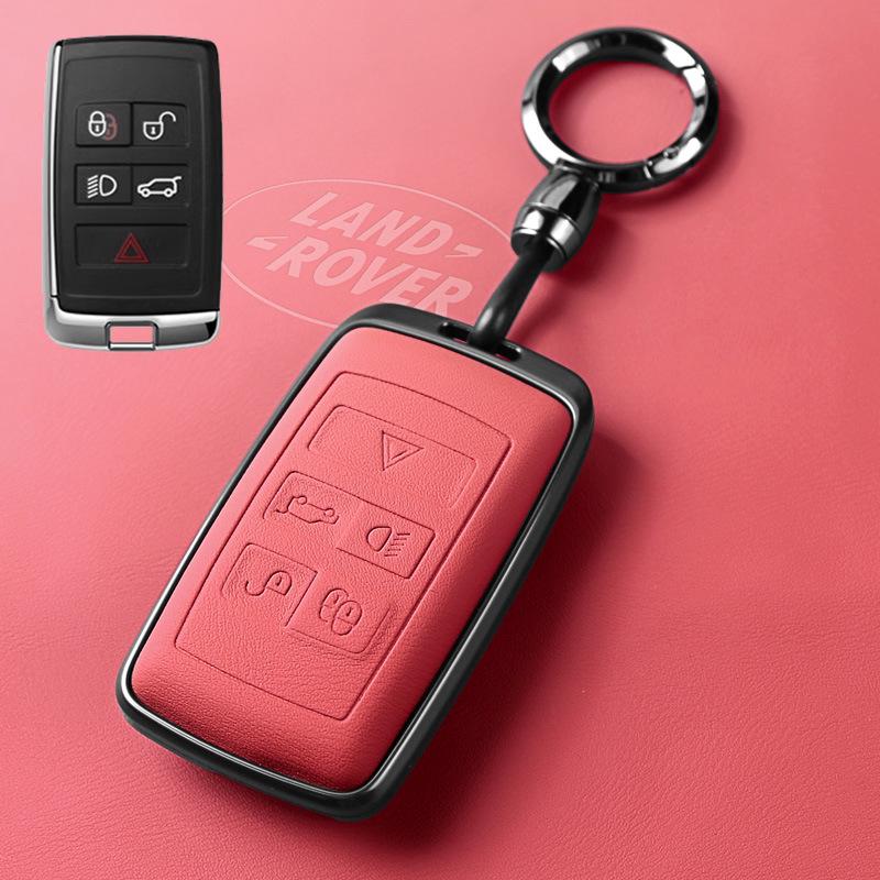 Compatible with Land Rover Range Rover Key Case: Evoque, L Discovery 4/5, Sport Version, Velar, Defender, Autobiography Buckle.