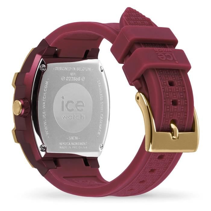 Montre Ice Watch - Femmes - 022868 - Bourgogne Silicone - Quartz - 5 Atm