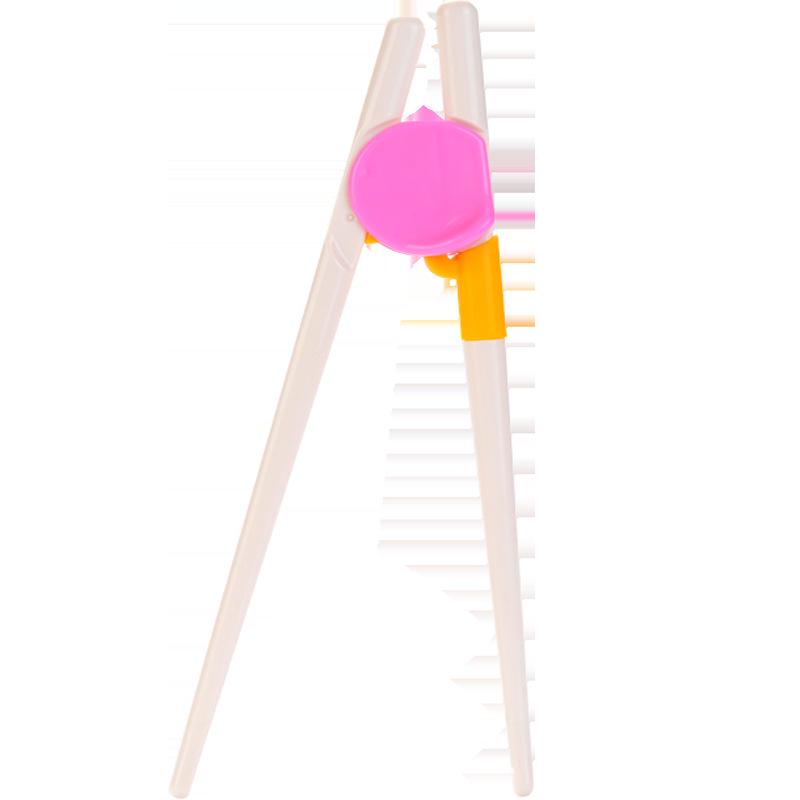 Children s Stage 1-2 Learning Chopsticks: Toddler Training and Eating Corrector розовый