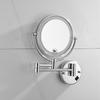 Rechargeable LED Wall-Mounted Folding Double-Sided Makeup Mirror