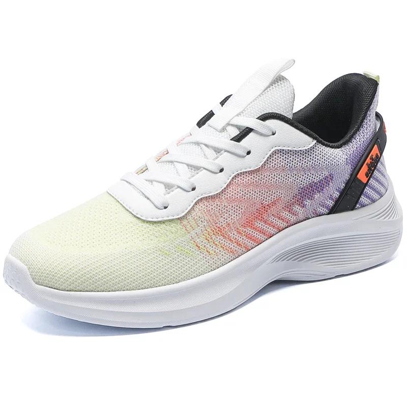 Mesh Super Light Men Running Sneakers Fashion Breathable Tenis Masculino Outdoor Wear-resisting Athletic Shoes Large Size 39-50