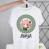 Anya Forger Printed T Shirt Men Yor Forger Tops Tees Harajuku Spy X FAMILY Tshirt Streetwear Hip Hop Male T-shirts