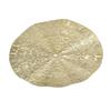Golden Metal Wall Hanging Iron Circular Wall Ornament Round Iron Wall Art  Living Room Wall