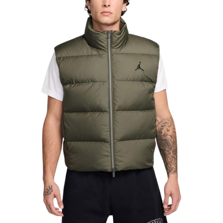 

New Jordan Vests Men s Olive Green IF4262-222 M