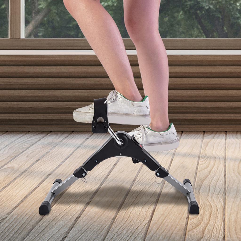 Wewnętrzny Składany Trenażer Rowerowy Rower Pedał Ćwiczenia Fitness Trening Nóg