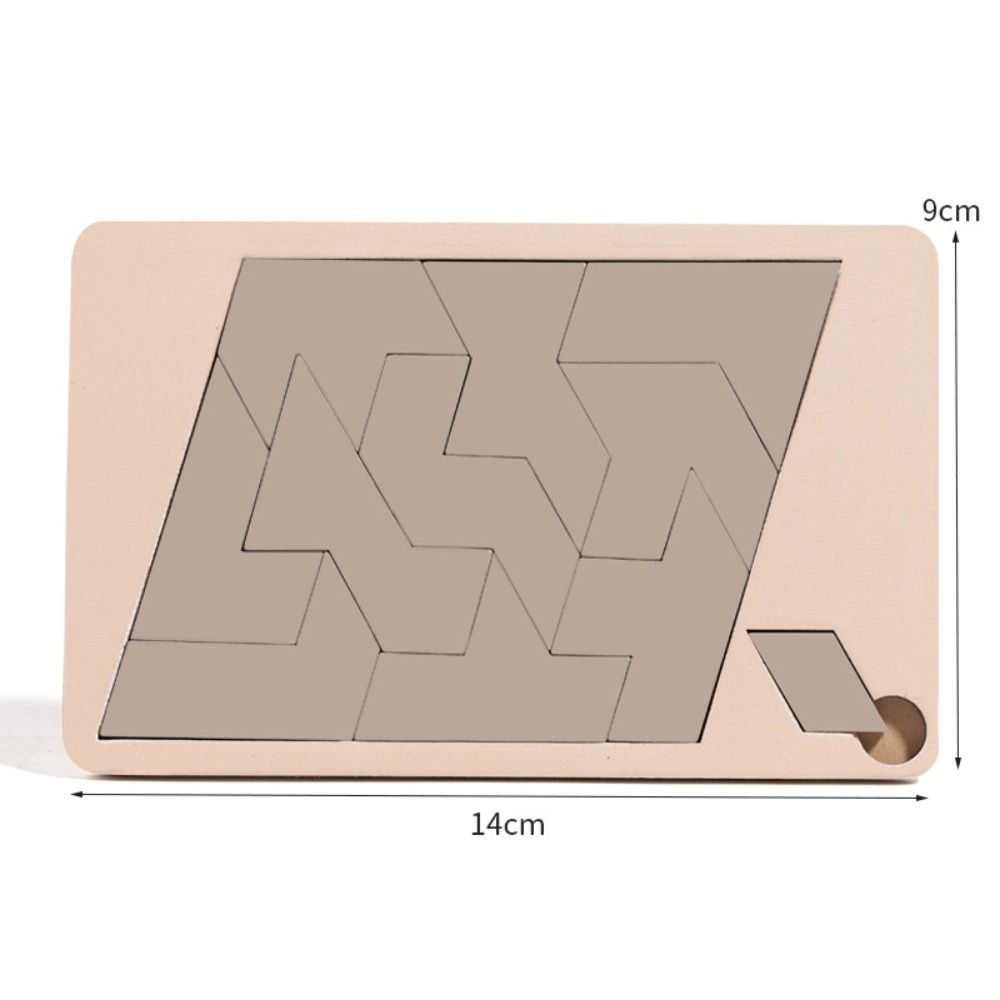 Geometric Shape Wooden Geometric Puzzles 3D Puzzles Puzzles Challenge Toy  Teaching Aid